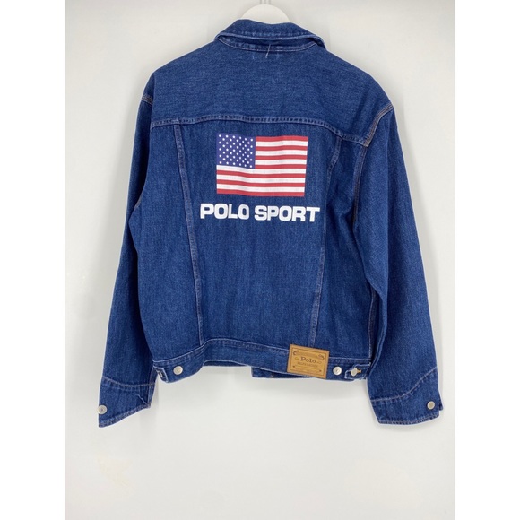 Polo Ralph Lauren Other - Polo Ralph Lauren 100% Cotton American Flag Denim Limited Edition Jacket